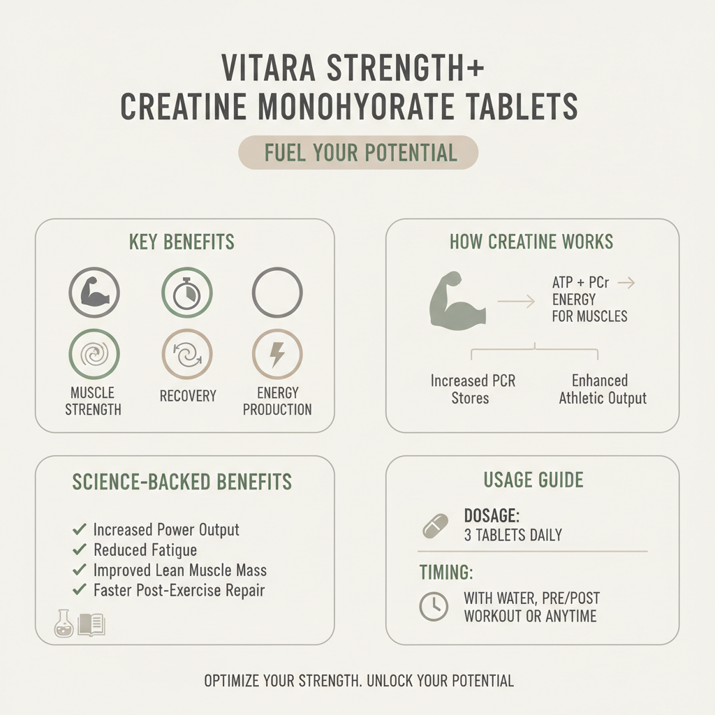 STRENGTH+ Creatine Educational Guide - Benefits, How It Works, and Usage