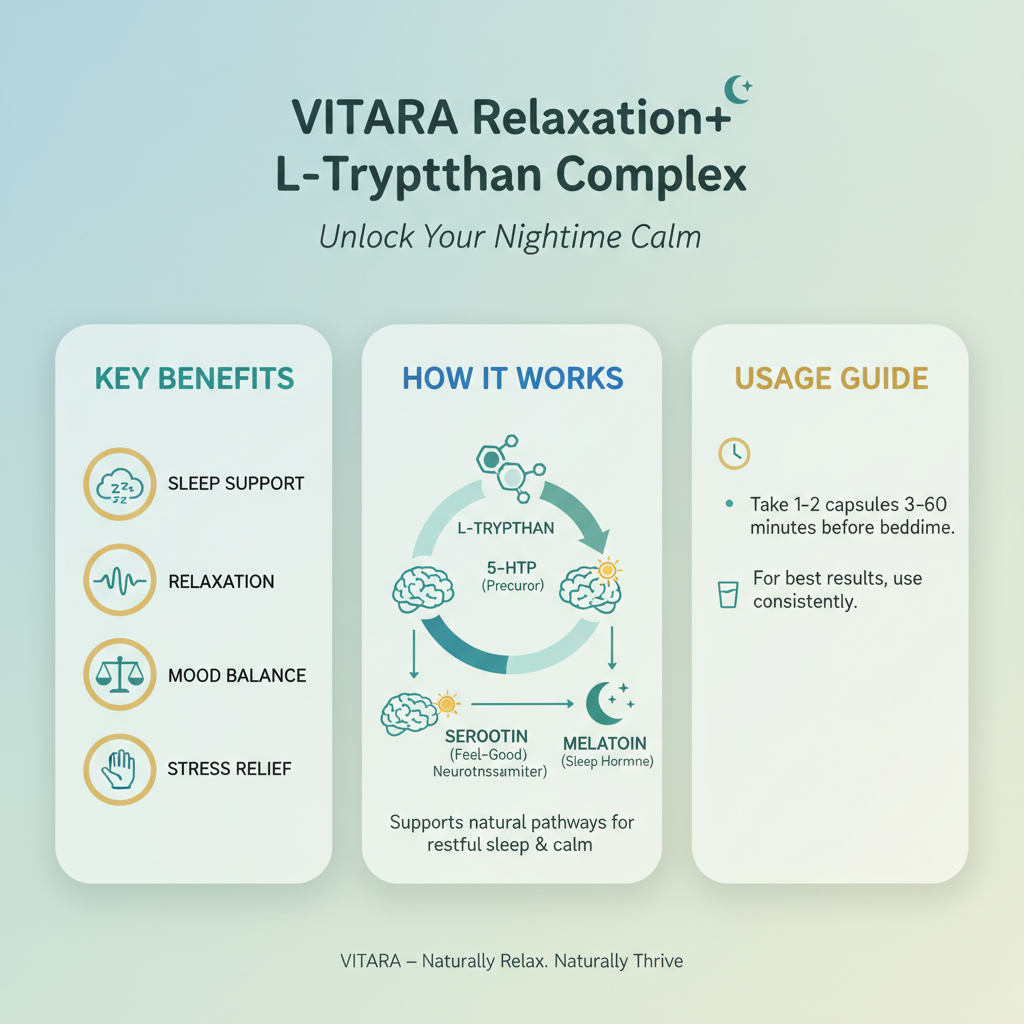 Relaxation+ Sleep Support Educational Guide - Benefits, How It Works, and Usage