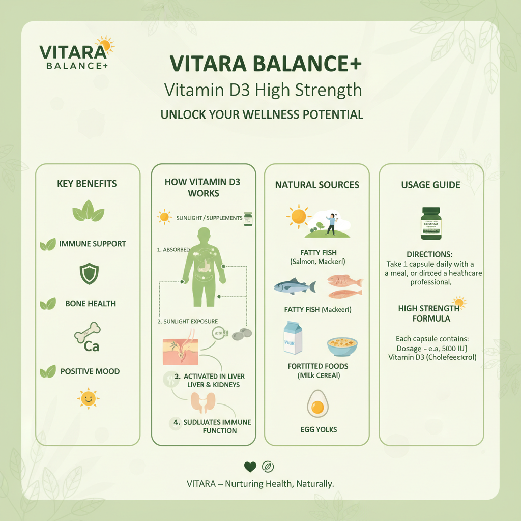 Vitamin D3 Educational Guide - Benefits, How It Works, and Usage Information